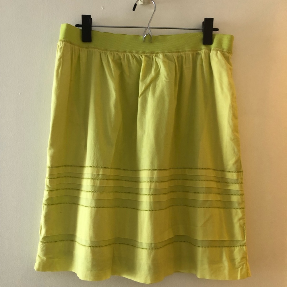 Maeve Lime Green Skirt
